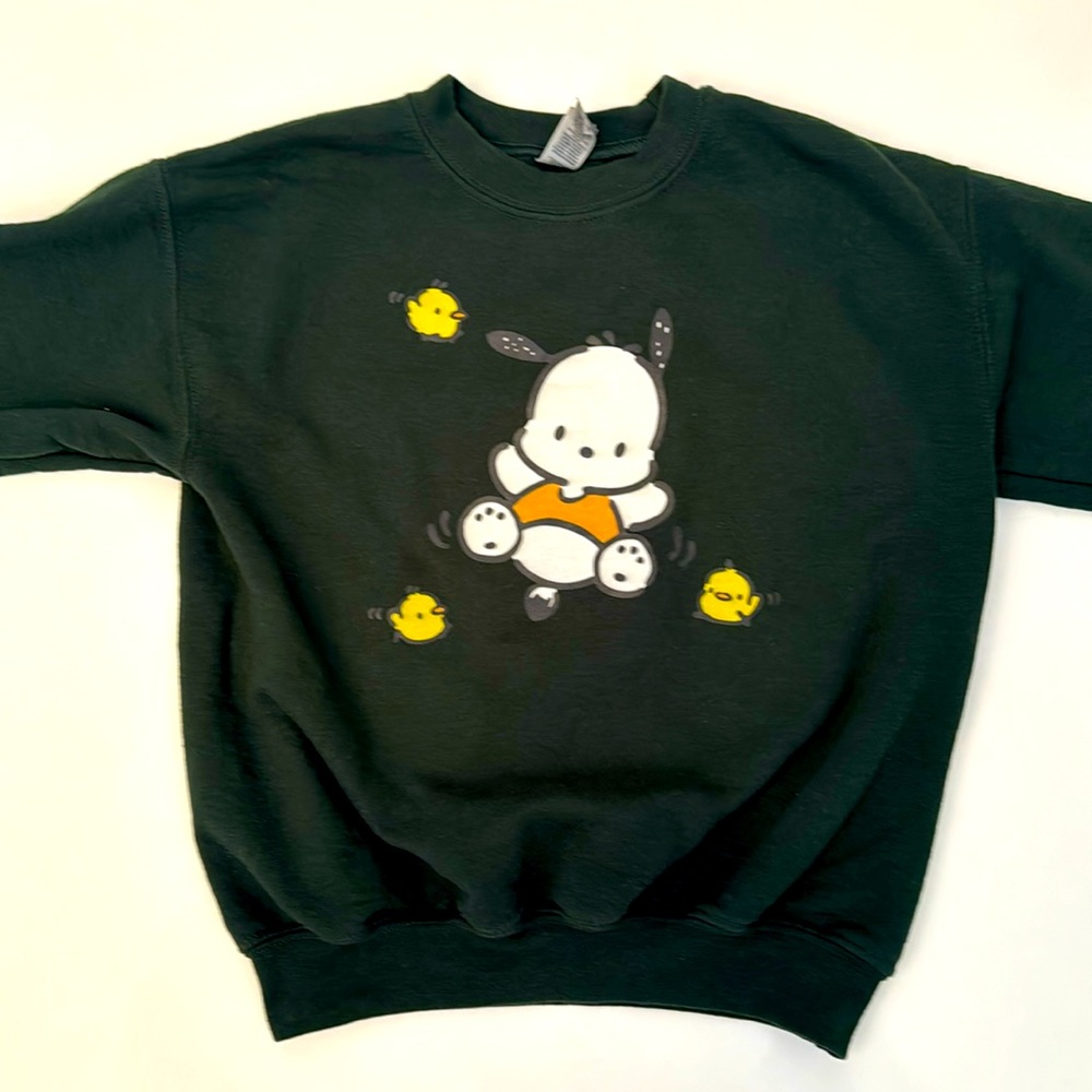 Sanrio Pochacco Printed Kids Crewneck Sweatshirt - M (7-8)